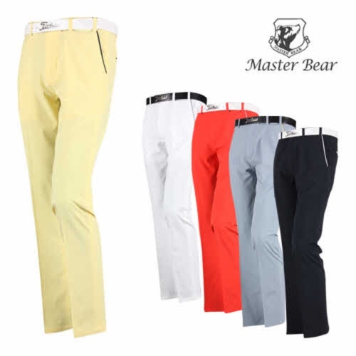 럭스  남성 봄 여름 골프웨어 밴딩 자외선차단 골프 바지