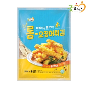 굿프랜즈  롱오징어튀김 1kg