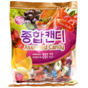 늘푸른  종합캔디 300g /사탕/젤리/츄파춥스/담라
