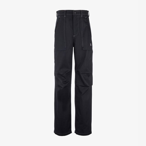 MSGM 코튼 포켓 팬츠 블랙 MGM17MRPN254BK