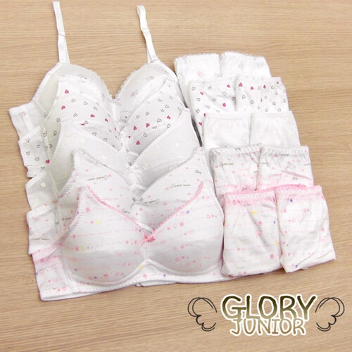 글로리웨어 주니어2단계 큐티 면브라팬티15종 75AA~85AA_2GLB15A2