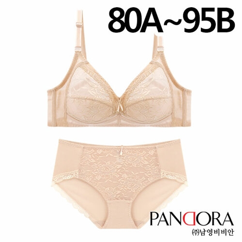 판도라 노와이어 보정 마담 브라팬티2종_PB7073