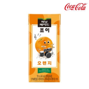 코카콜라음료 미닛메이드 조이 오렌지 195ml