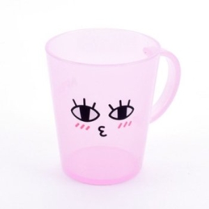 릴팡  카카오프렌즈 투명 양치컵 어피치_YS-244