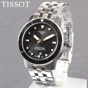 티쏘 씨스타 1000 오토매틱 메탈시계_T120.407.11.051.00