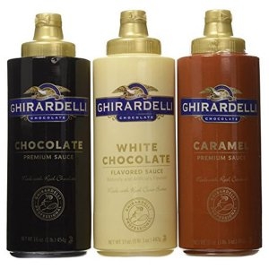 기라델리 소스 3종세트(초콜릿+화이트+카라멜)