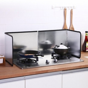 오케이마트 OMT 4단 스텐 가스렌지 가림막 주방 기름튐방지 OKA-4TFS