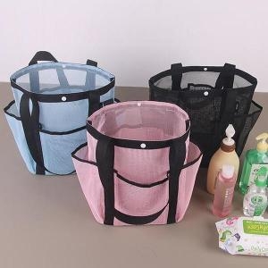 물 잘빠지는 메쉬 수영가방