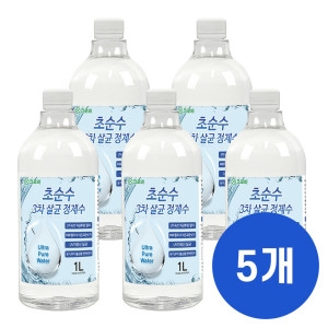 크로바 초순수 3차 살균 정제수 1L