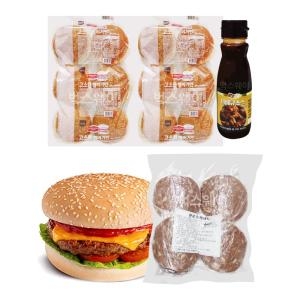 벅스웨이  한우버거 만들기 키트 10인분