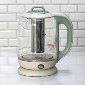 도무스 홈 보온 티포트 커피포트 차망 전기 보온 주전자 1.7L
