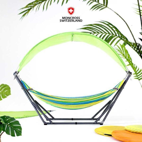 몽크로스 캠핑 스탠드 해먹 타프 그늘막 침대 접이식