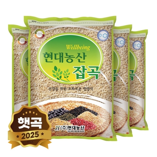 현대농산  햇곡 국산 할맥 1kg
