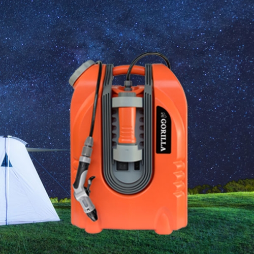 고릴라  휴대용 캠핑 캐리어샤워기 GO12PWB 야외용 차박용 세차용 20L
