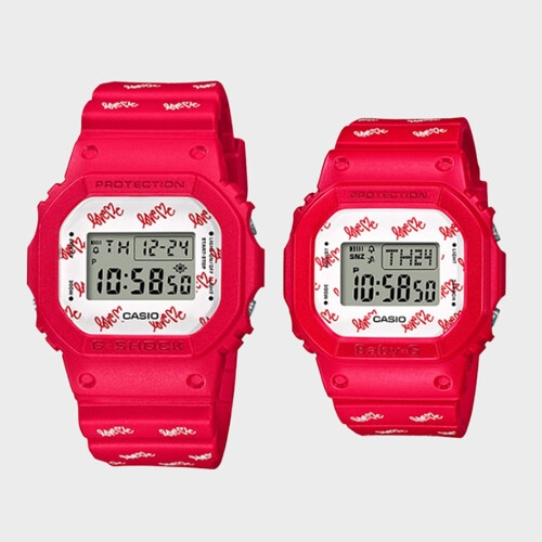 G-SHOCK G PRESENTS LOVER S커플 한정판 LOV20B4