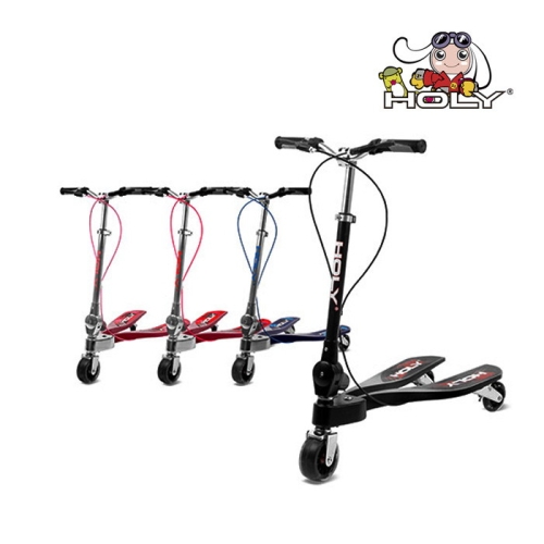 홀리  SB-2000 접이식 듀얼브레이크 세발킥보드 트라이더