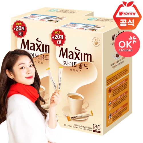 동서식품 맥심 화이트골드 믹스 스틱 360개입