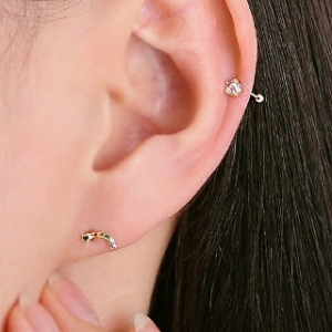 이랜드  로이드 10K 레인보우 피어싱 LPTJ4029 LLOYD