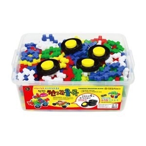 국민교육사 어린이 114 뉴꼬마 천재 블록 214피스 블