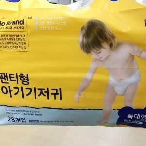  노브랜드 아기기저귀 팬티형 특대형-공용 [28매]