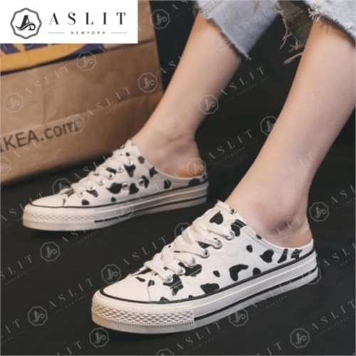 애슬릿 달마시안 여성 레이스업 스니커즈 운동화 7319800