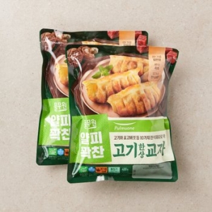 풀무원  얄피꽉찬 고기 한상 교자 400g