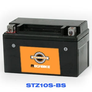 메가바이크  STZ10S-BS 밧데리 YTZ10S-BS 대응 티맥스