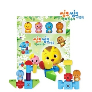 씽크 엄마까투리 자석블록 중패키지