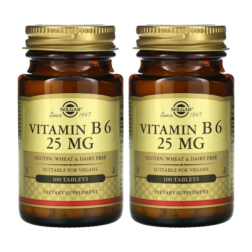 솔가 비타민 B6 25mg 100캡슐