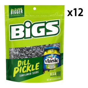 BIGS 해바라기씨 152g 12봉 딜 피클 빅스 Vlasic Dill
