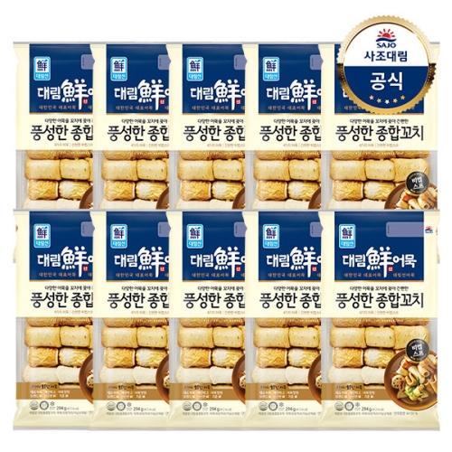 사조대림 대림선 풍성한 종합 꼬치 294g