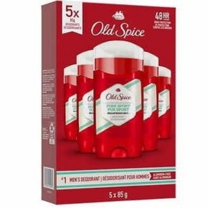 올드스파이스 퓨어 스포츠 데오드란트 85g 5개