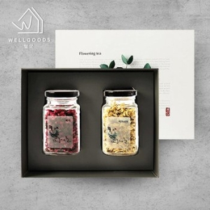 웰굿  프리미엄 꽃차 2종 선물세트 5A