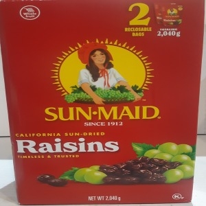 코스트코 커클랜드 썬메이드 건포도 2040g 간식