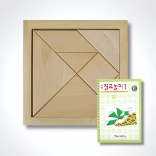 가베가족 원목칠교 칠교놀이1단계탱그램 원목퍼즐
