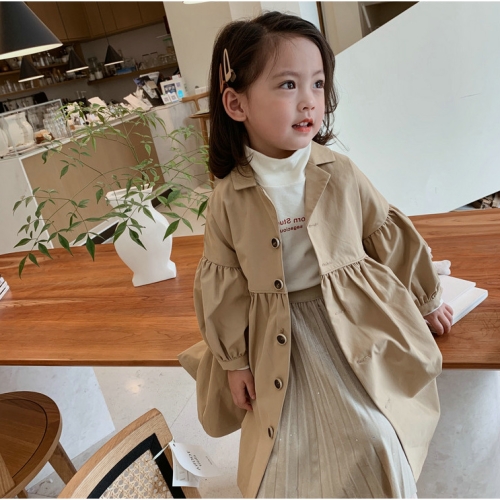 여아 소매벌룬 트렌 트