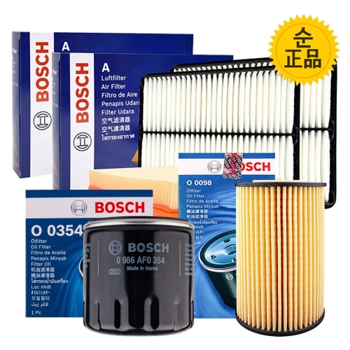 보쉬  아반떼MD 1.6/2.0 GDI 에어필터 오일필터