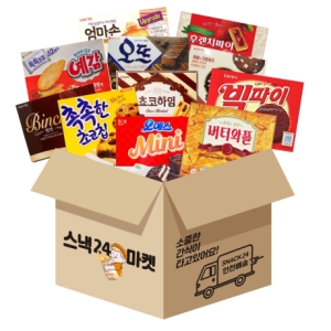 스낵24  사무실 인기과자 대용량 박스과자세트
