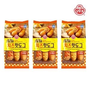 오뚜기  맛있는 치즈 핫도그 400g