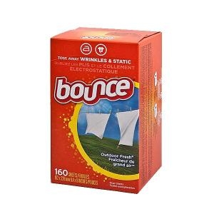 P&G 바운스 드라이시트 아웃도어후레쉬 160매