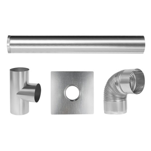 태형산업 올쿡 110mm 연통 모음 갈탄난로 연탄난로 화목난로