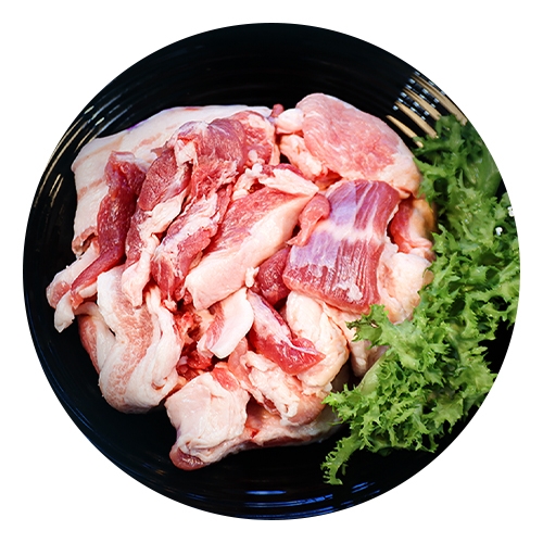 24시내고향 제주 흑돼지 뒷고기 모음 1kg 500g+500g 구이용 - 에누리 가격비교