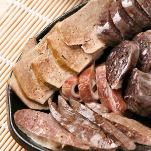 늘바른  병천 찰순대1kg+돼지 모듬수육 500g