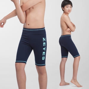 에레네스 제테스 ZETES 아동 에어쿠션 워터 5부 팬츠 네이비 B_1O946