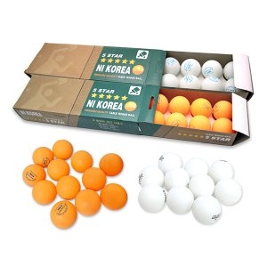 올림픽  공인 사용구 5 STAR 탁구공 12개입