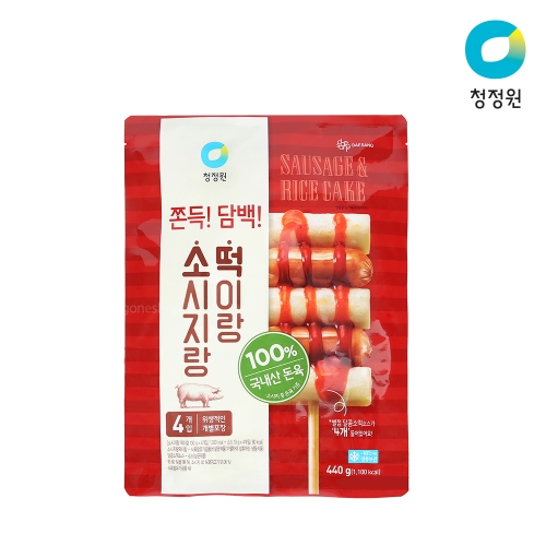 대상 청정원 소떡소떡 소시지랑 떡이랑 440g [1개]