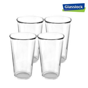 글라스락 에코텀블러 380ml 4P세트 유리컵/맥주컵