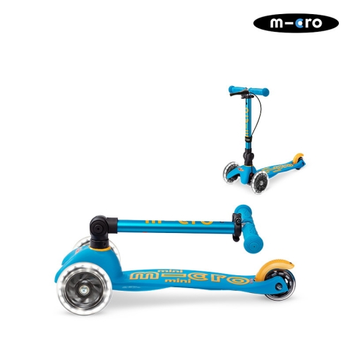 마이크로킥보드  미니 폴더블 디럭스 LED