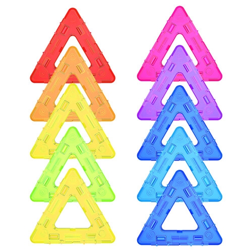 맥킨더 벌크 맥포머스호환 삼각형 자석블럭 10개