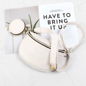 매치하기좋은 코인파우치 라운드 숄더백 페니 W84E1DB